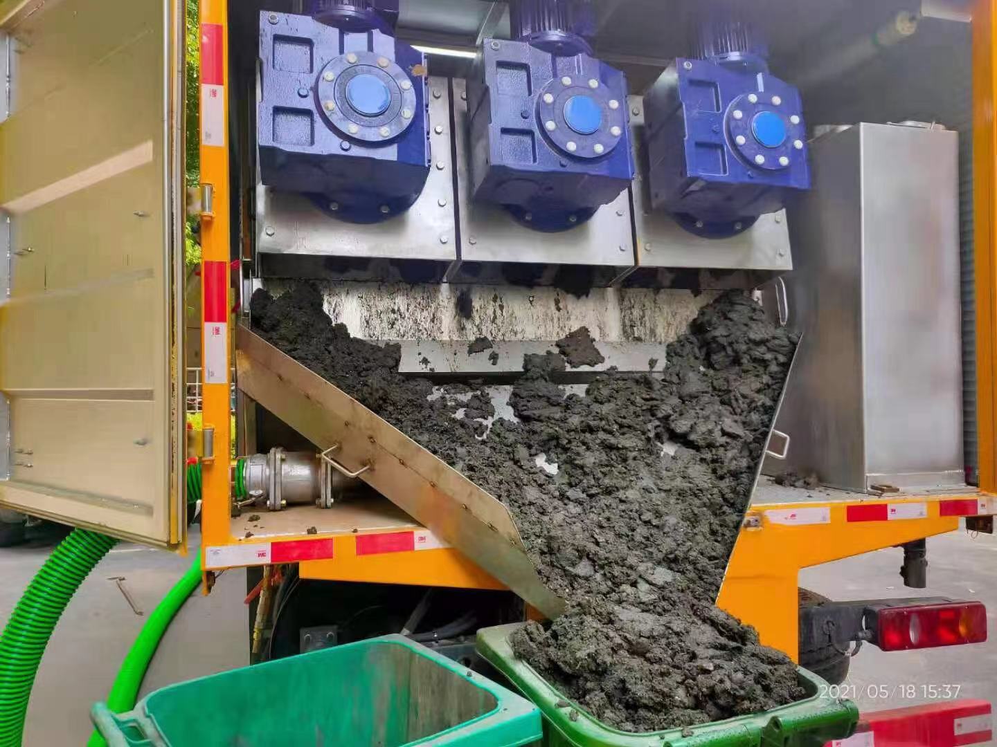 天峻化粪池清掏城市维护站-泥浆净化干湿分离处理